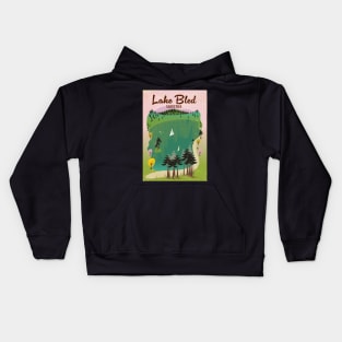 Lake Bled Slovakia Kids Hoodie